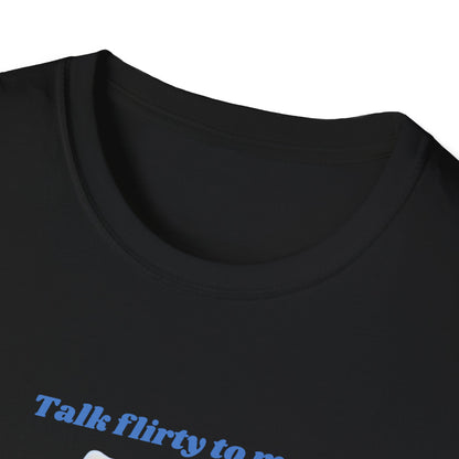 Cute Birds "Talk Flirty to Me" T-Shirt