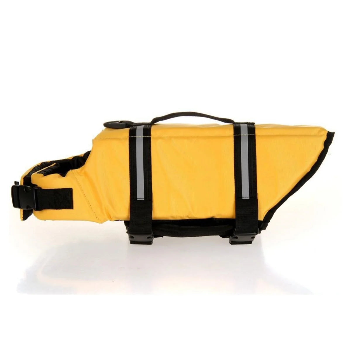 Adjustable Dog Life Jacket with Reflective Strips & Handle