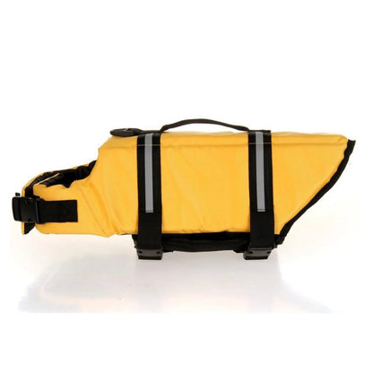 Adjustable Dog Life Jacket with Reflective Strips & Handle
