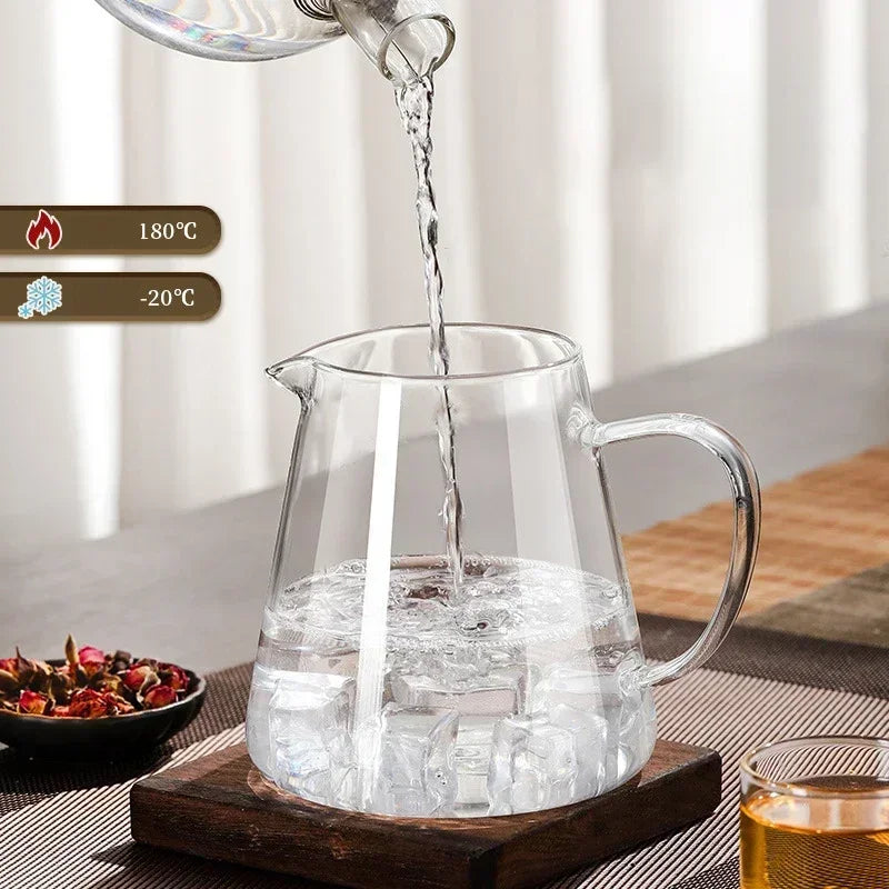 Heat Resistant Glass Teapot with Stainless Steel Infuser